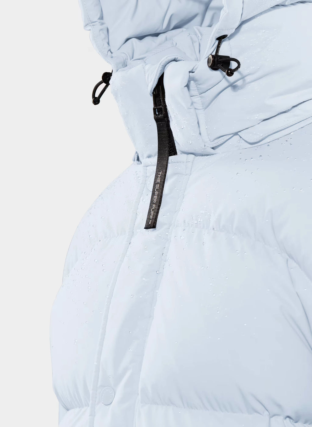 Short Down Puffer Jacket - Blue