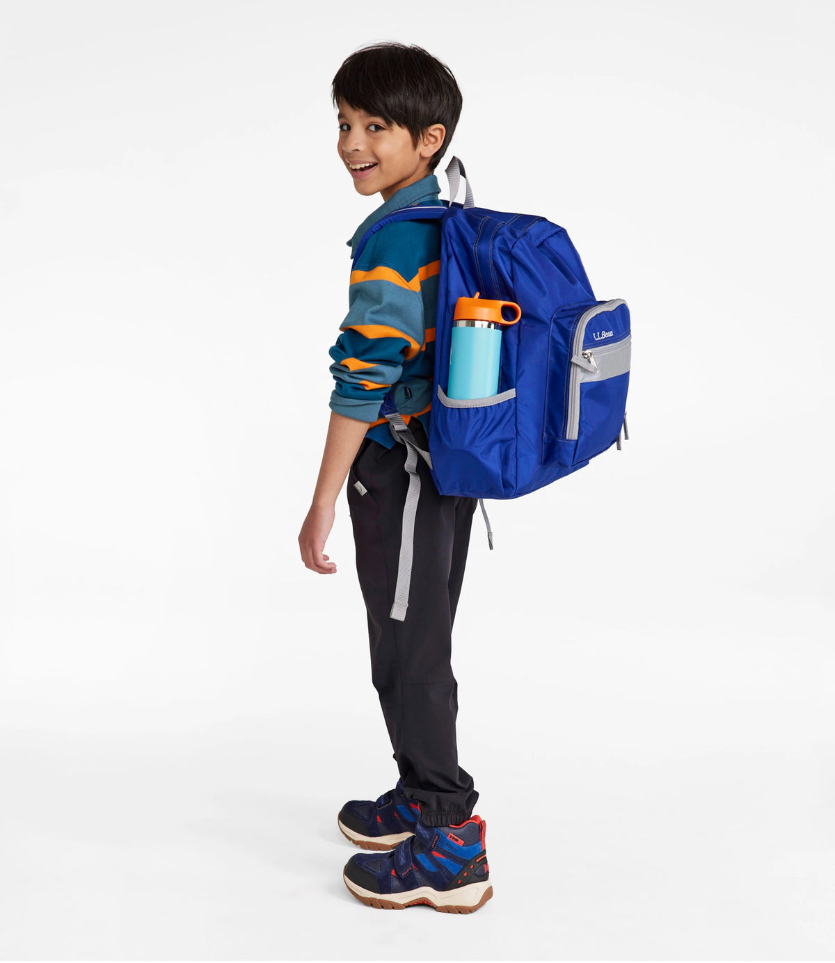 24L School Backpack - Red