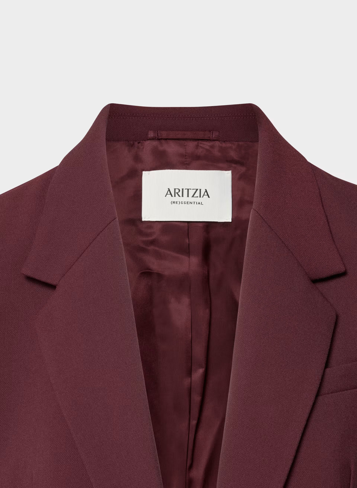 Single-Breasted Stretch Blazer - Check