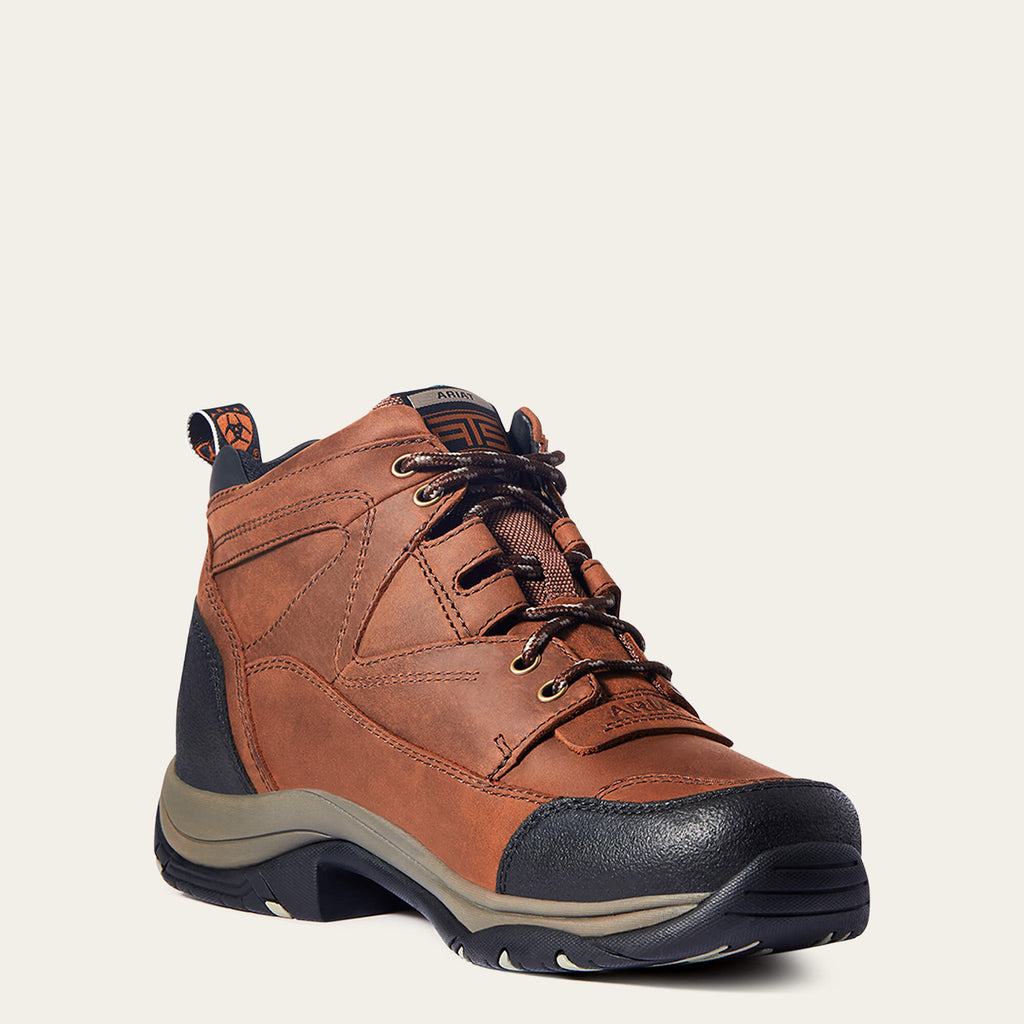 Waterproof Lace-Up Trail Riding Boot - Copper
