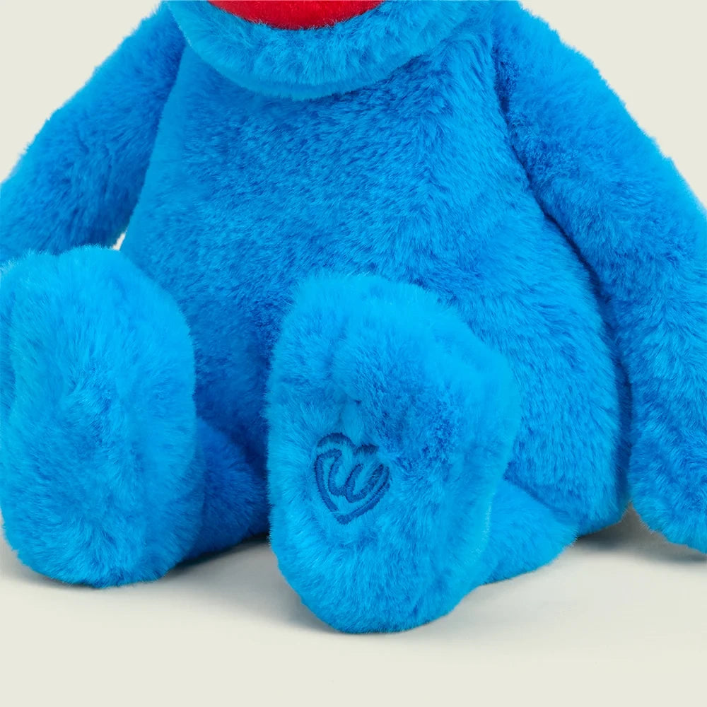 Blue Monster Microwavable Plush