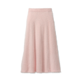 Women's Plush Knit Maxi Skirt - Pale Orchid