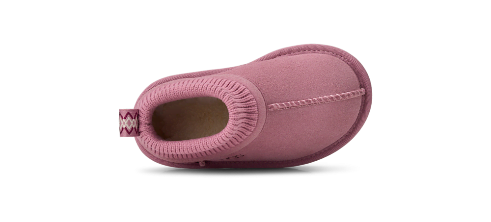 Toddler Stretch-Cuff Suede Boot - Purple