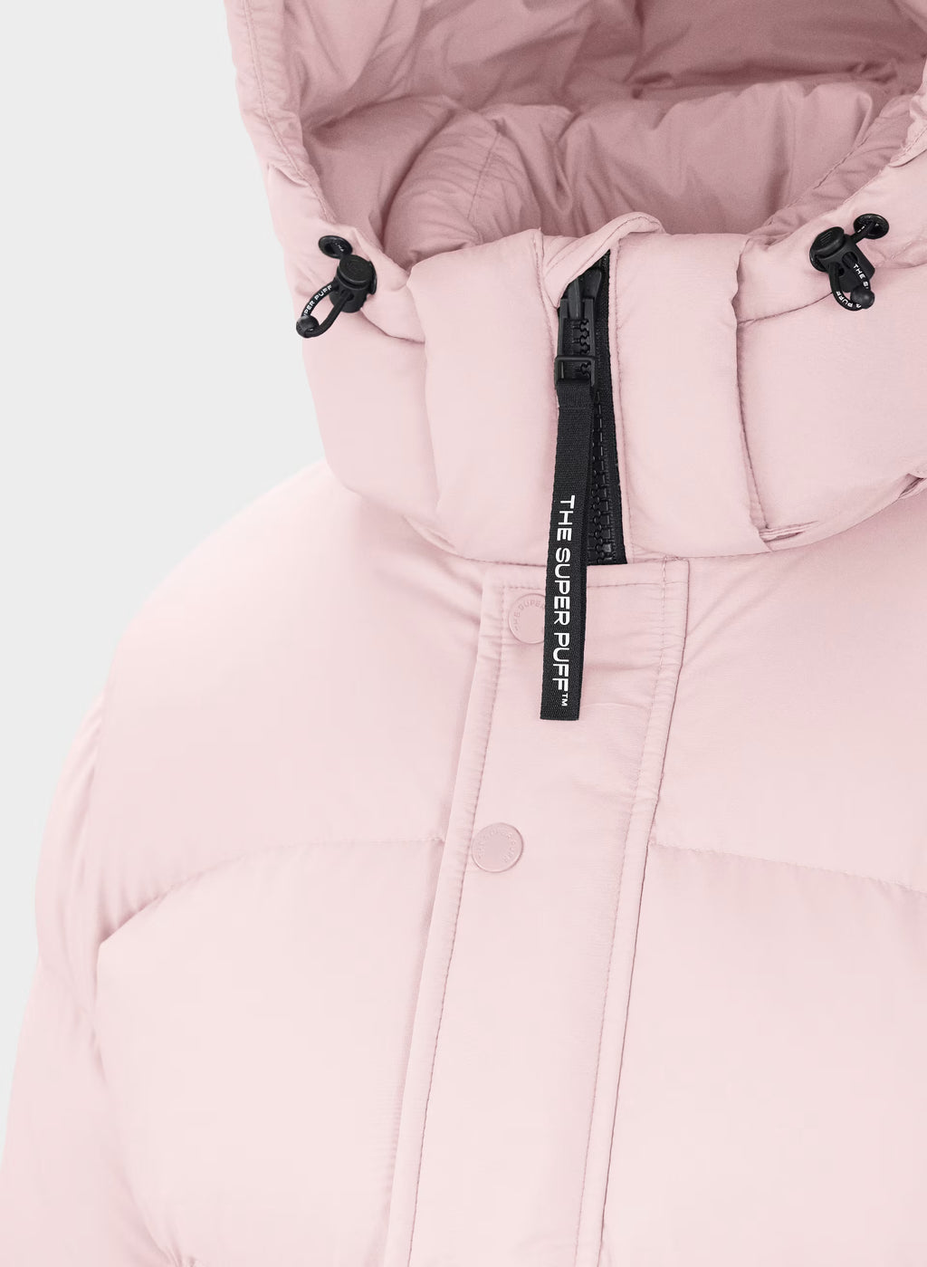 Long Down Puffer Jacket - Blue