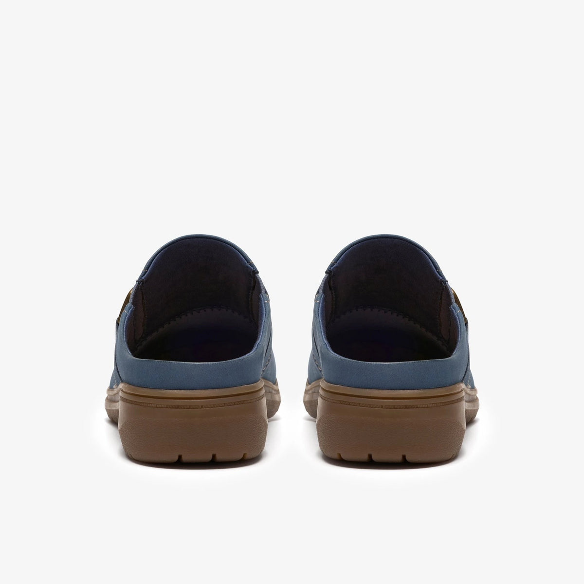 Nubuck Slip-On Casual Shoe - Denim Blue