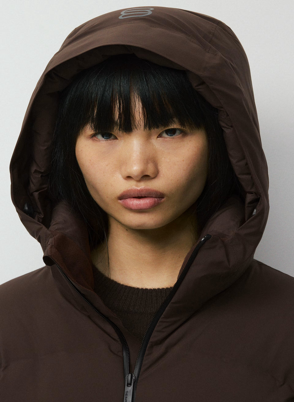 Waterproof Long Down Puffer Coat - Gray