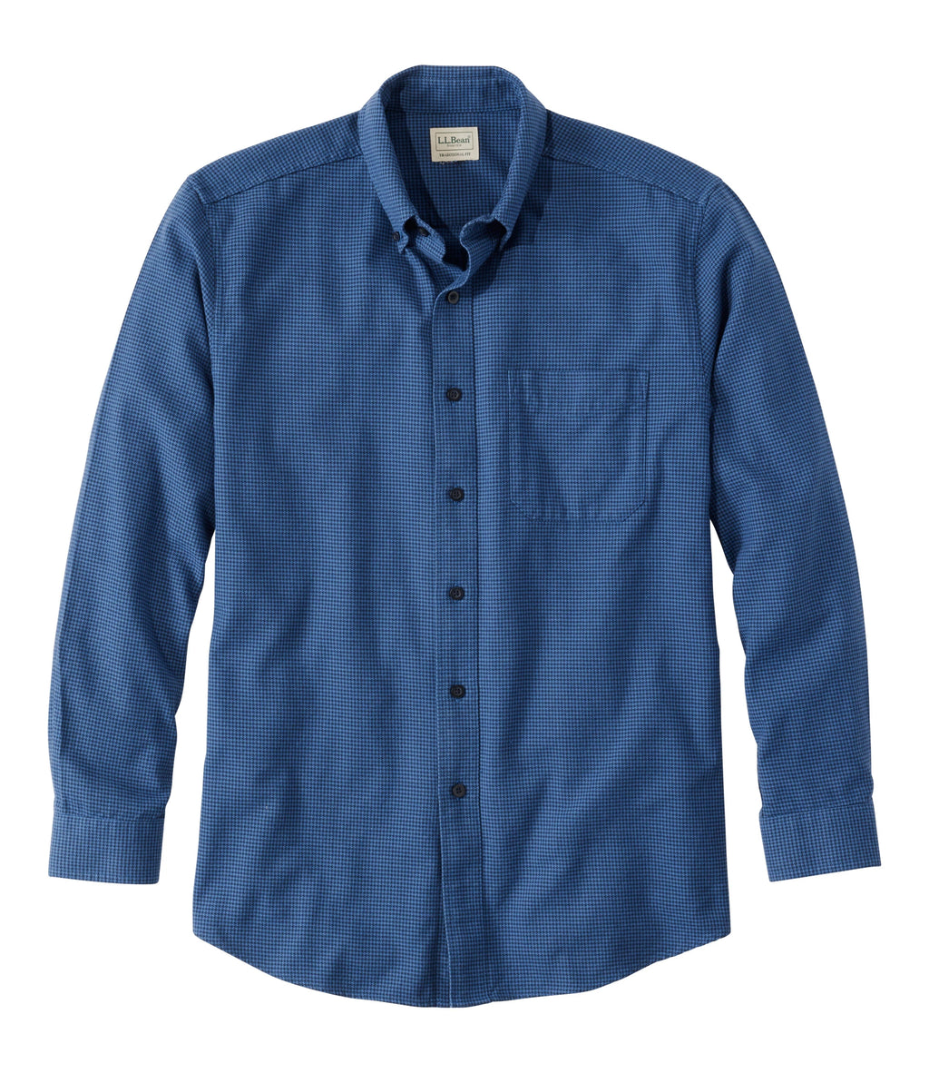 Men's Cotton Flannel Shirt - Charcoal