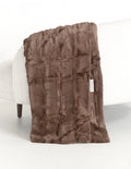 Plush Blanket - Espresso Brown