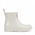 Women's Glitter Short Rain Boots - White