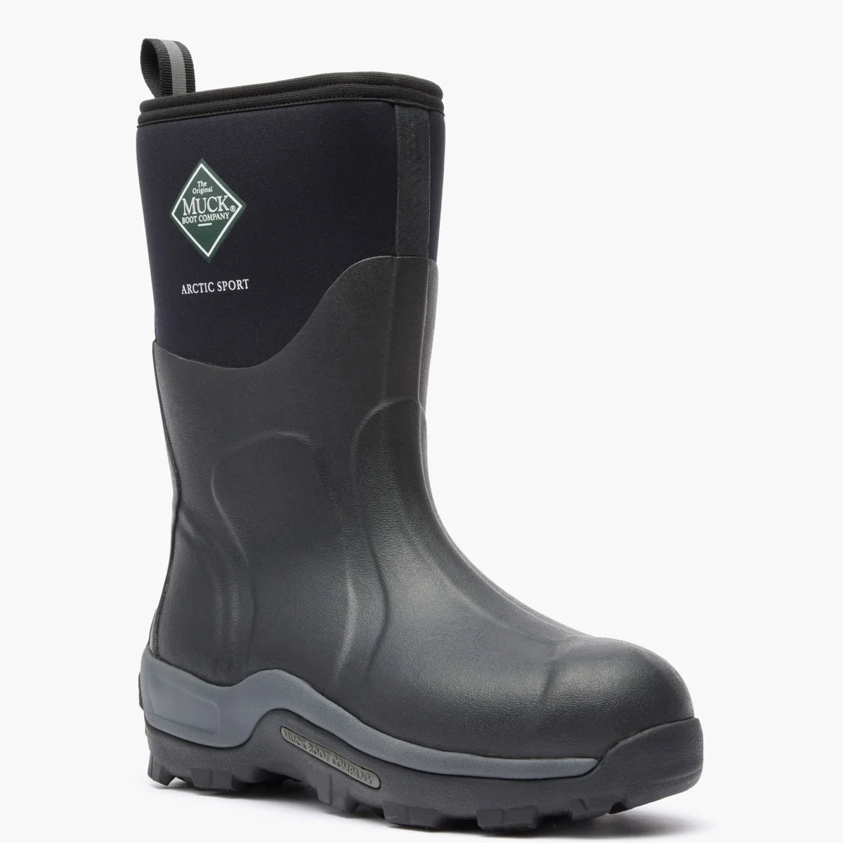 Men's Insulated Waterproof Mid Winter Boot - Black
