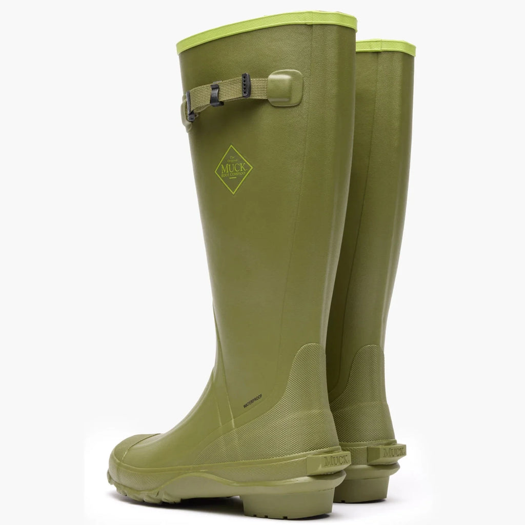 Men's Waterproof Tall Work Boots - Olive