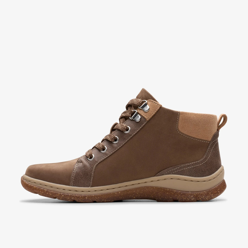 Waterproof Nubuck Trainer Boot - Dark Sand