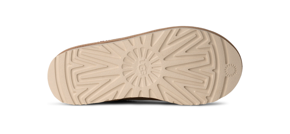 Women's Suede Sheepskin Slipper - Moonlight