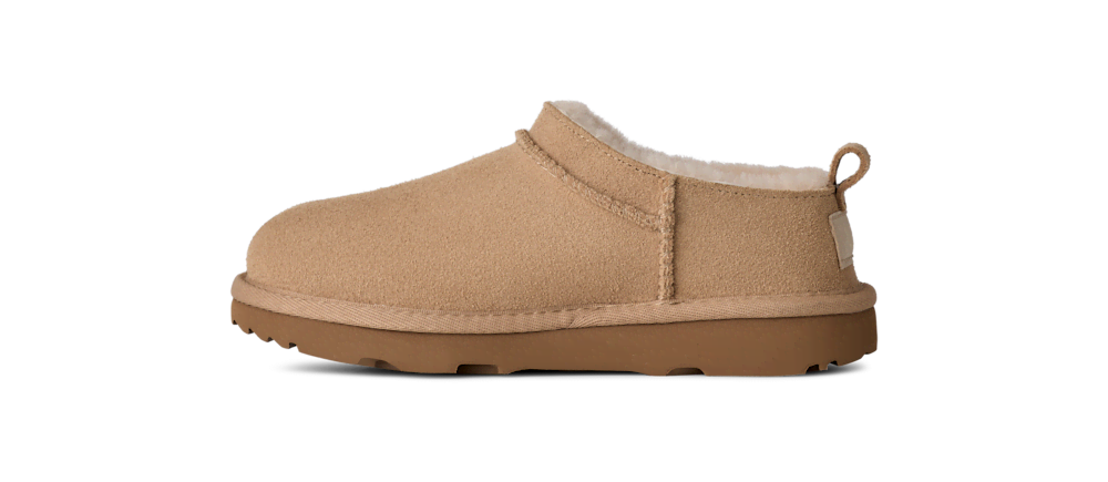 Kids' Water-Resistant Suede Ankle Boot - Sand