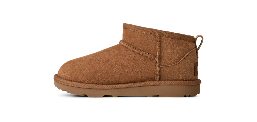 Kids' Low Shaft Sheepskin Boot - Black