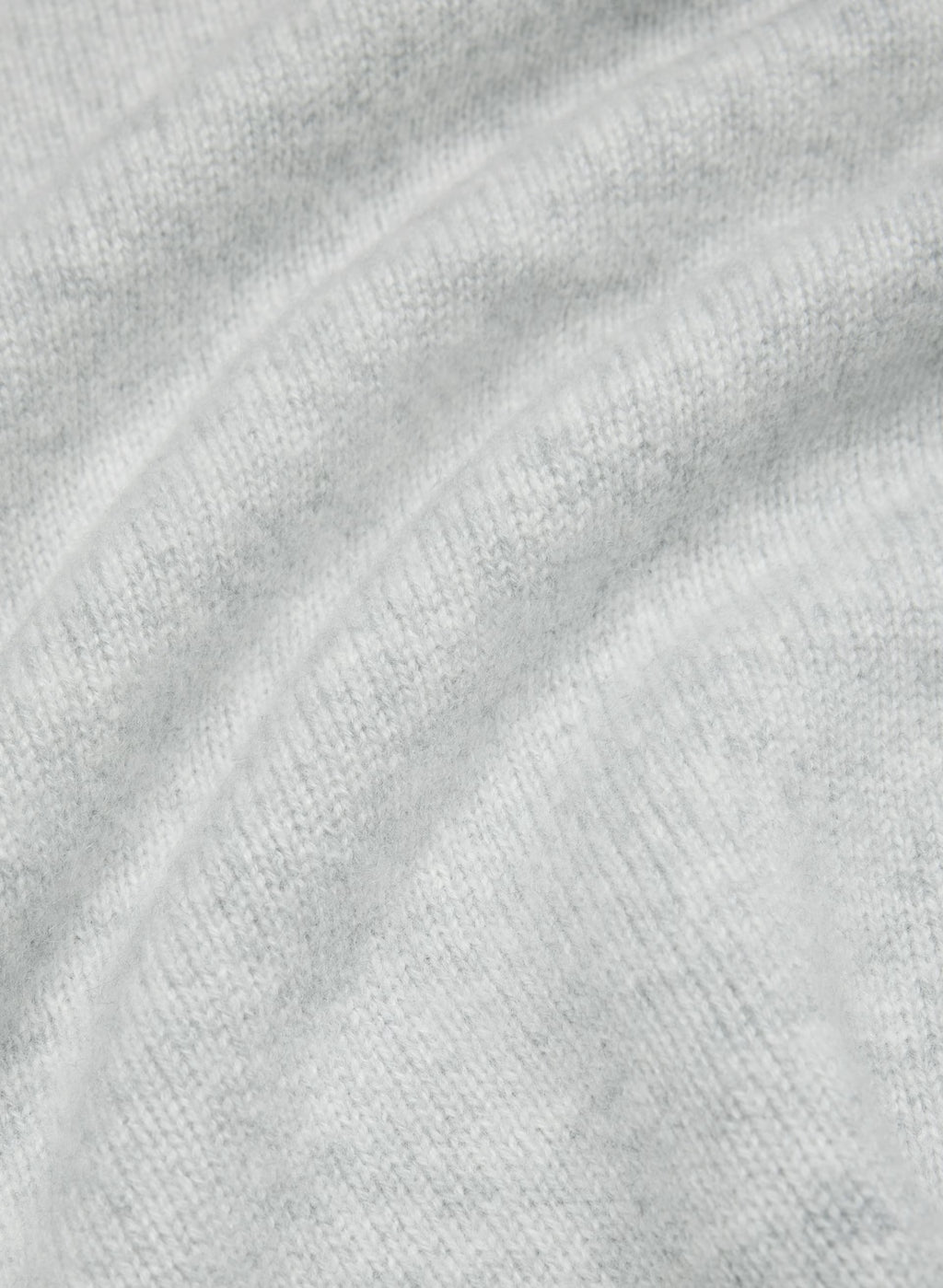 Cashmere Boatneck Sweater - Heather Gray