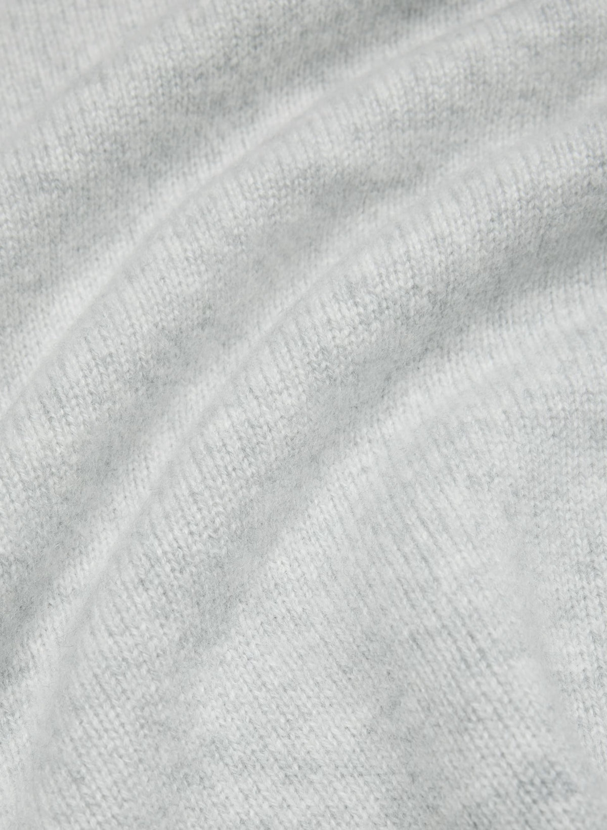 Cashmere Boatneck Sweater - Heather Gray