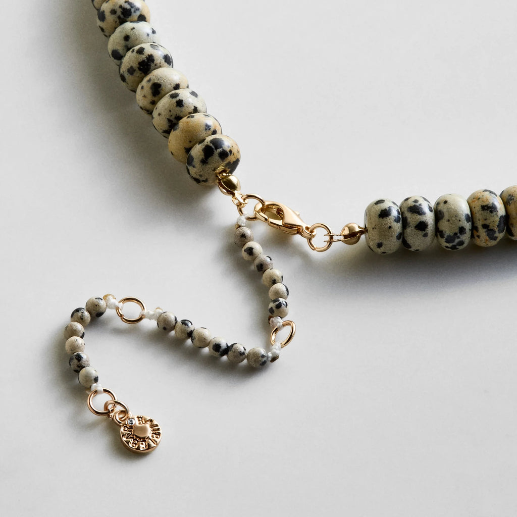 Spotted Jasper Beaded Necklace