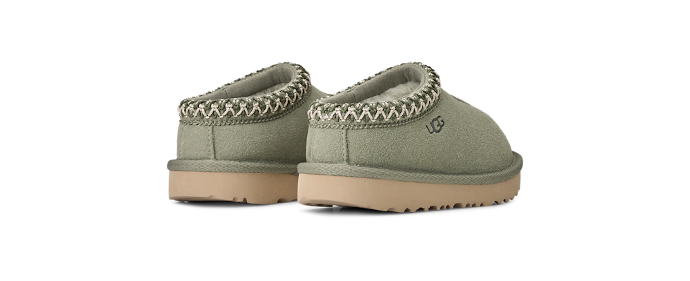 Toddler Suede Slip-On Slipper - Black