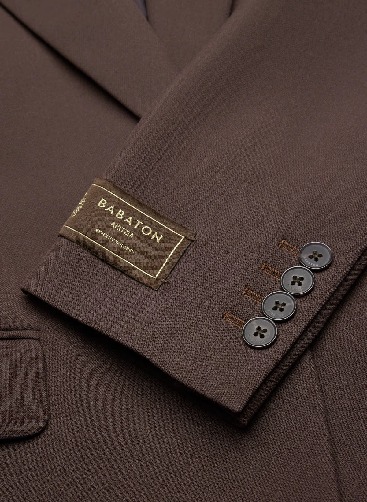 Single-Breasted Stretch Blazer - Check
