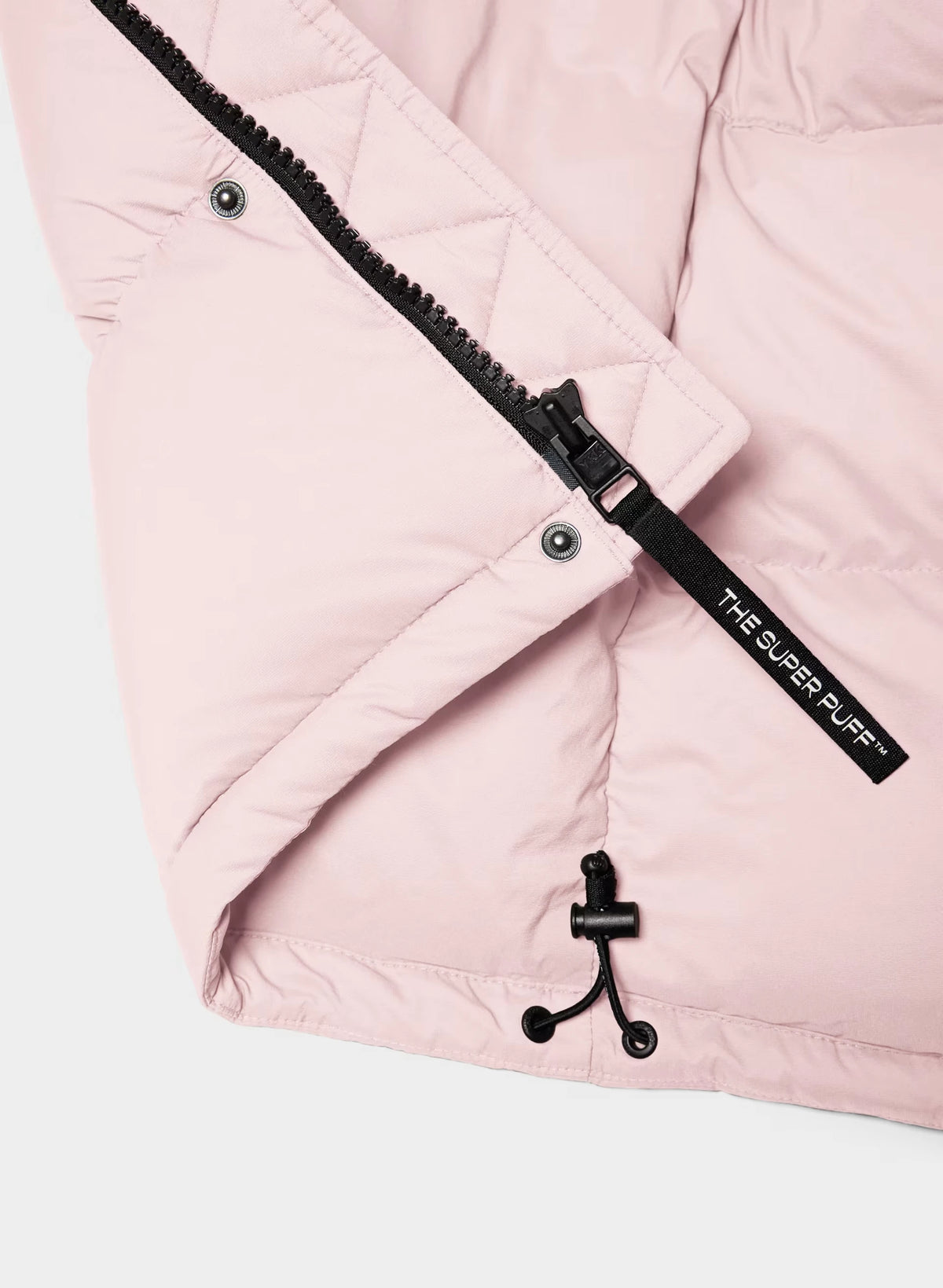 Long Down Puffer Jacket - Blue