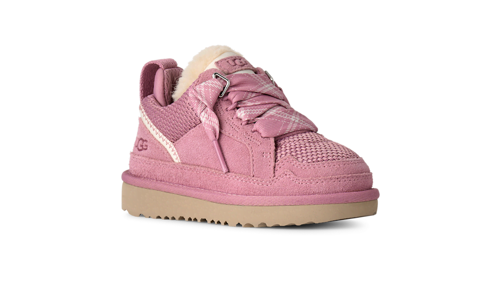Toddler Suede and Mesh Sneaker - Brown