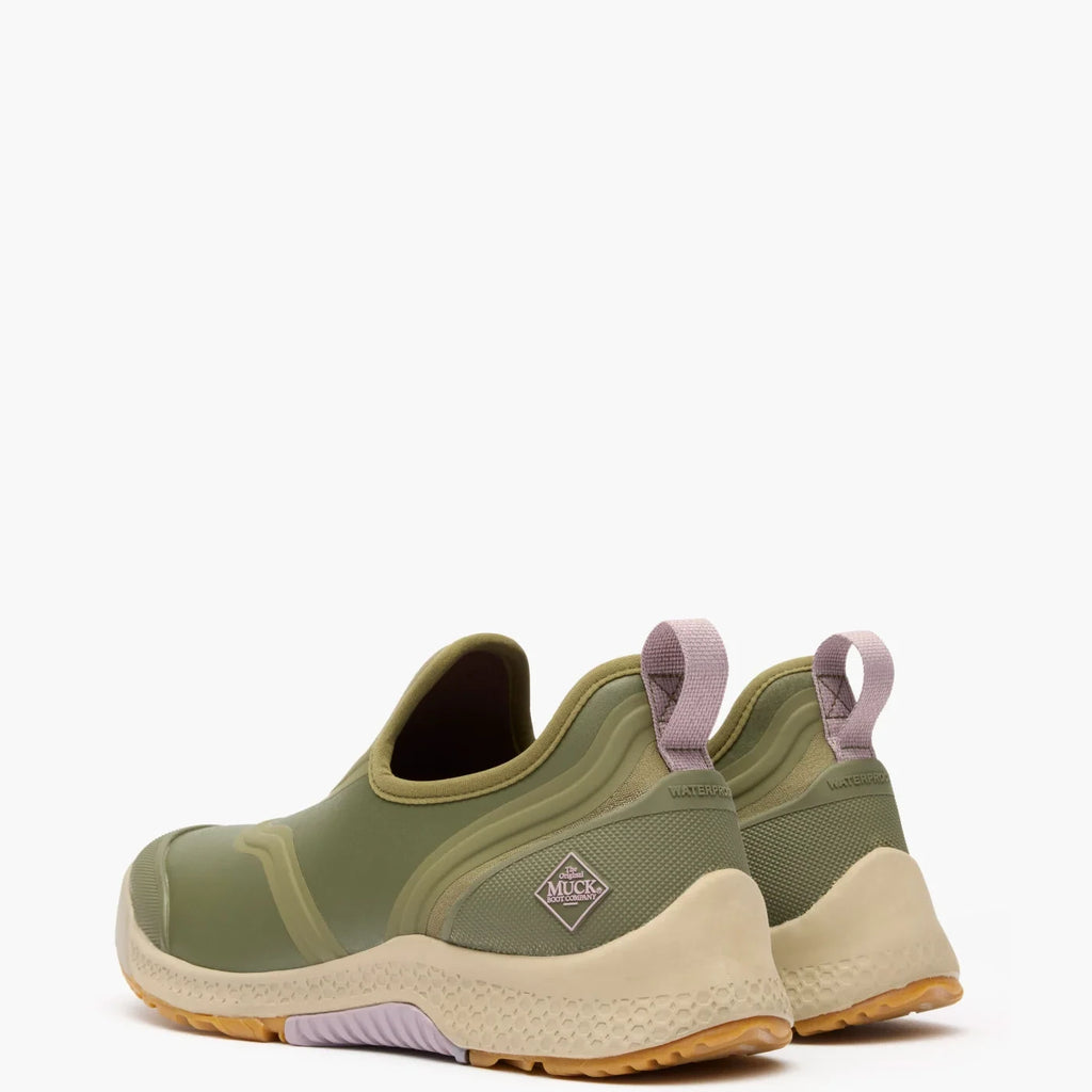 Women's Waterproof Slip-On Outdoor Shoes - Olive