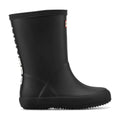 Kids' Waterproof Logo Rain Boots - Black