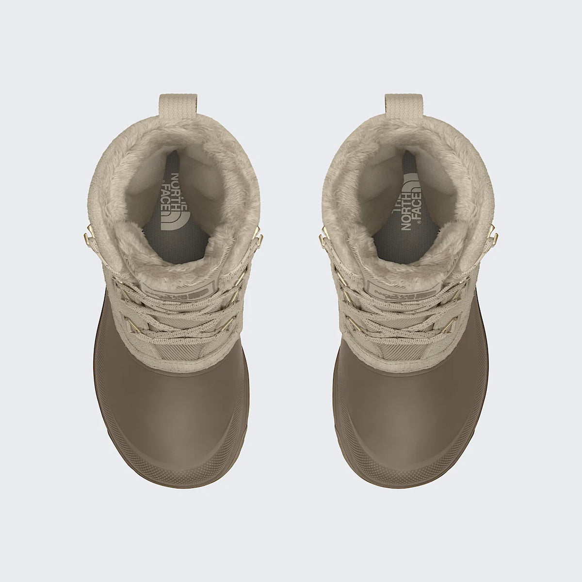 Women's Waterproof Short Snow Boots - Taupe
