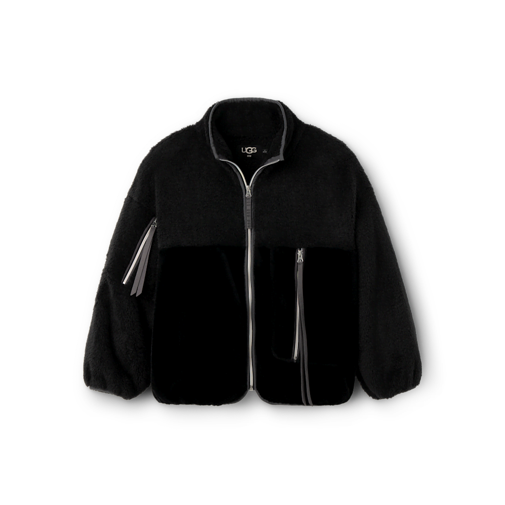 Women's Faux Fur Colorblock Jacket