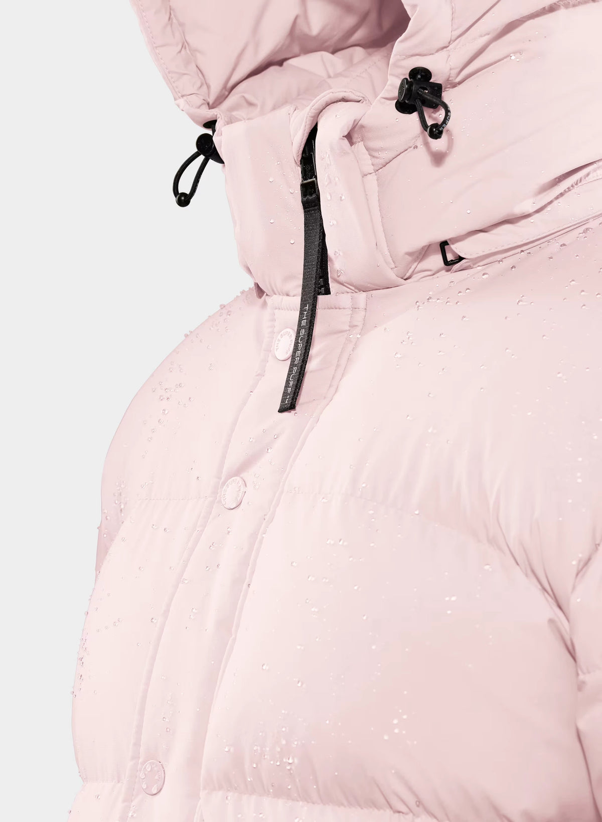 Long Down Puffer Jacket - Blue