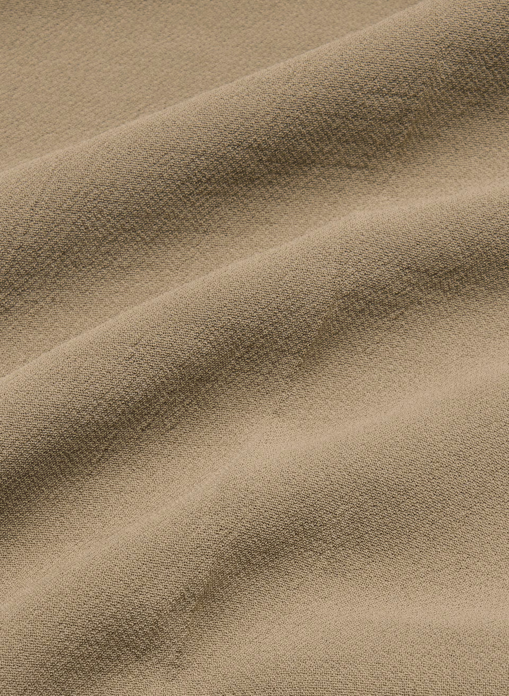 High-Rise Wide-Leg Crepe Trousers - Sand