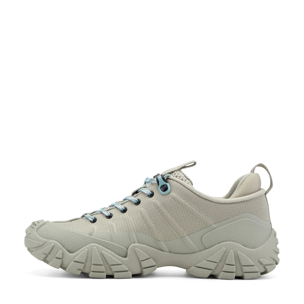 Women's Waterproof Lace-Up Sneaker - Taupe