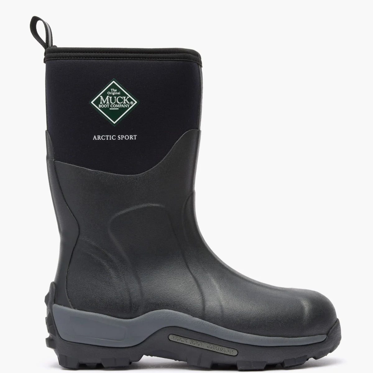 Men's Insulated Waterproof Mid Winter Boot - Black