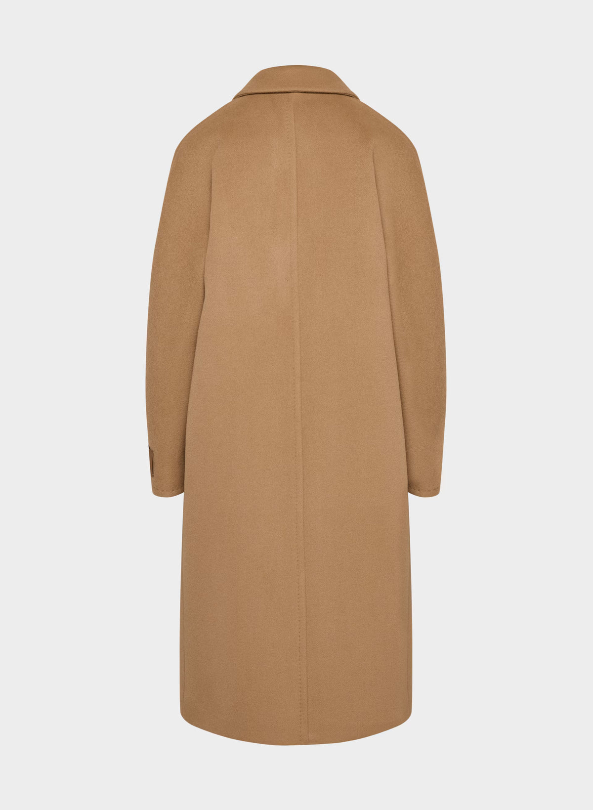 Double-Breasted Wool Cashmere Coat - Herringbone
