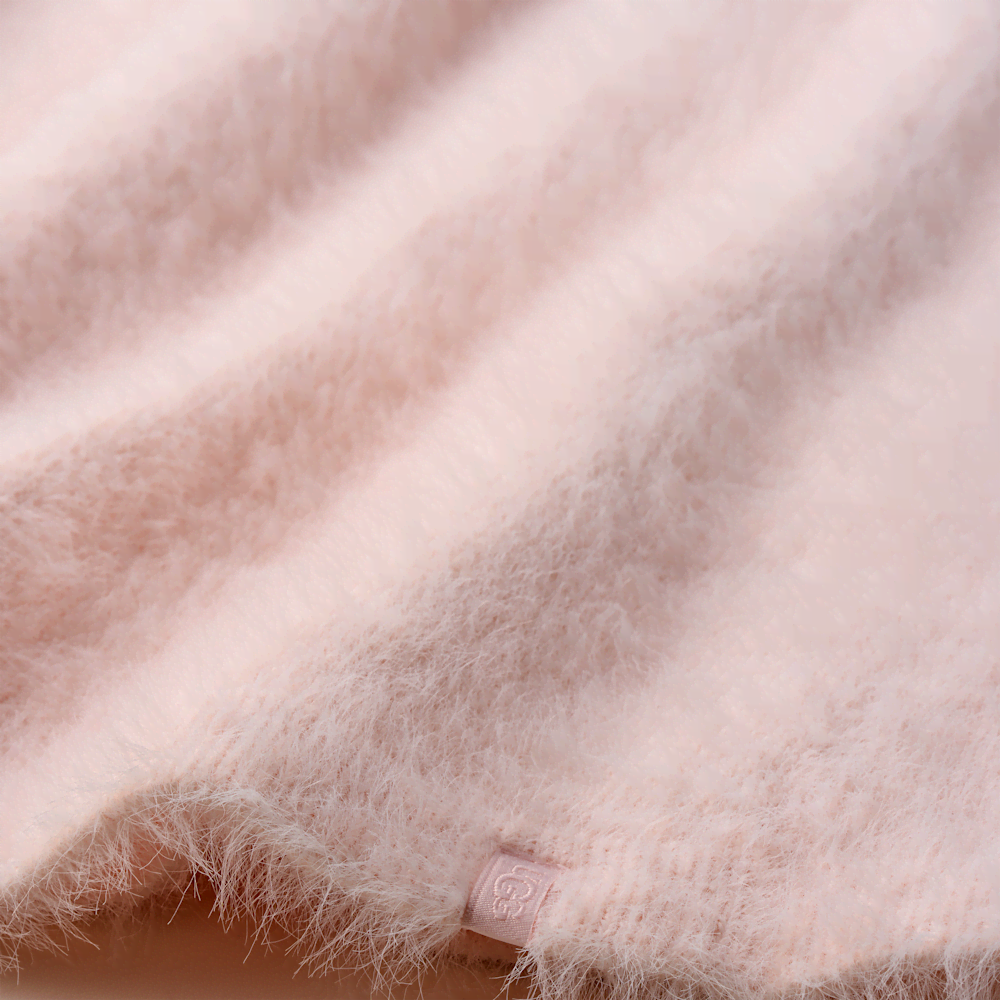 Women's Plush Knit Maxi Skirt - Pale Orchid