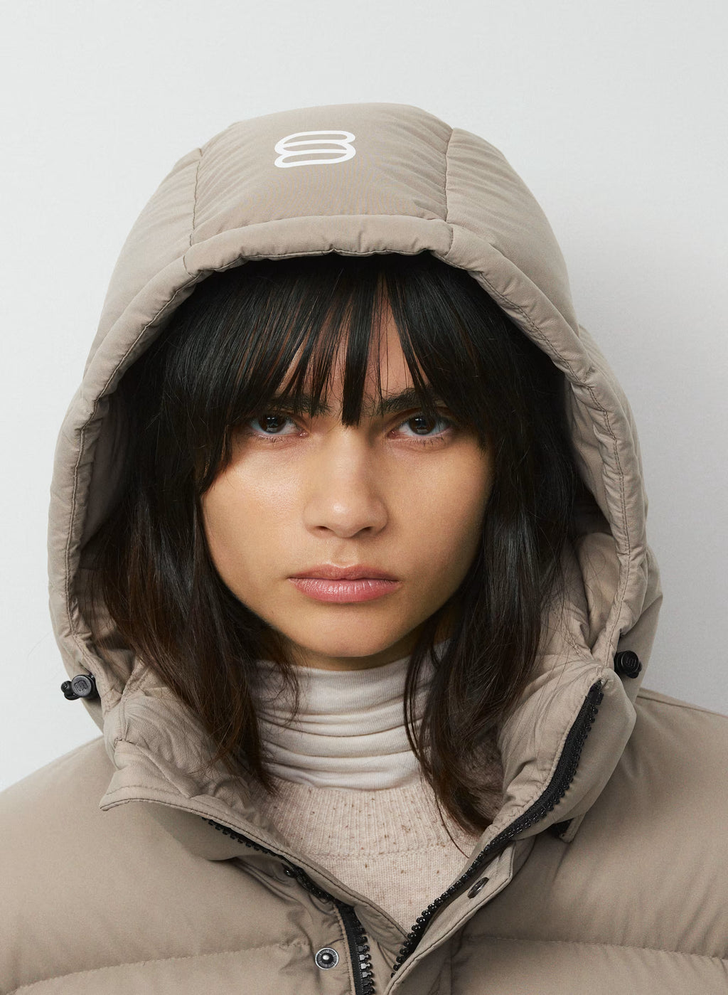 Short Down Puffer Jacket - Blue