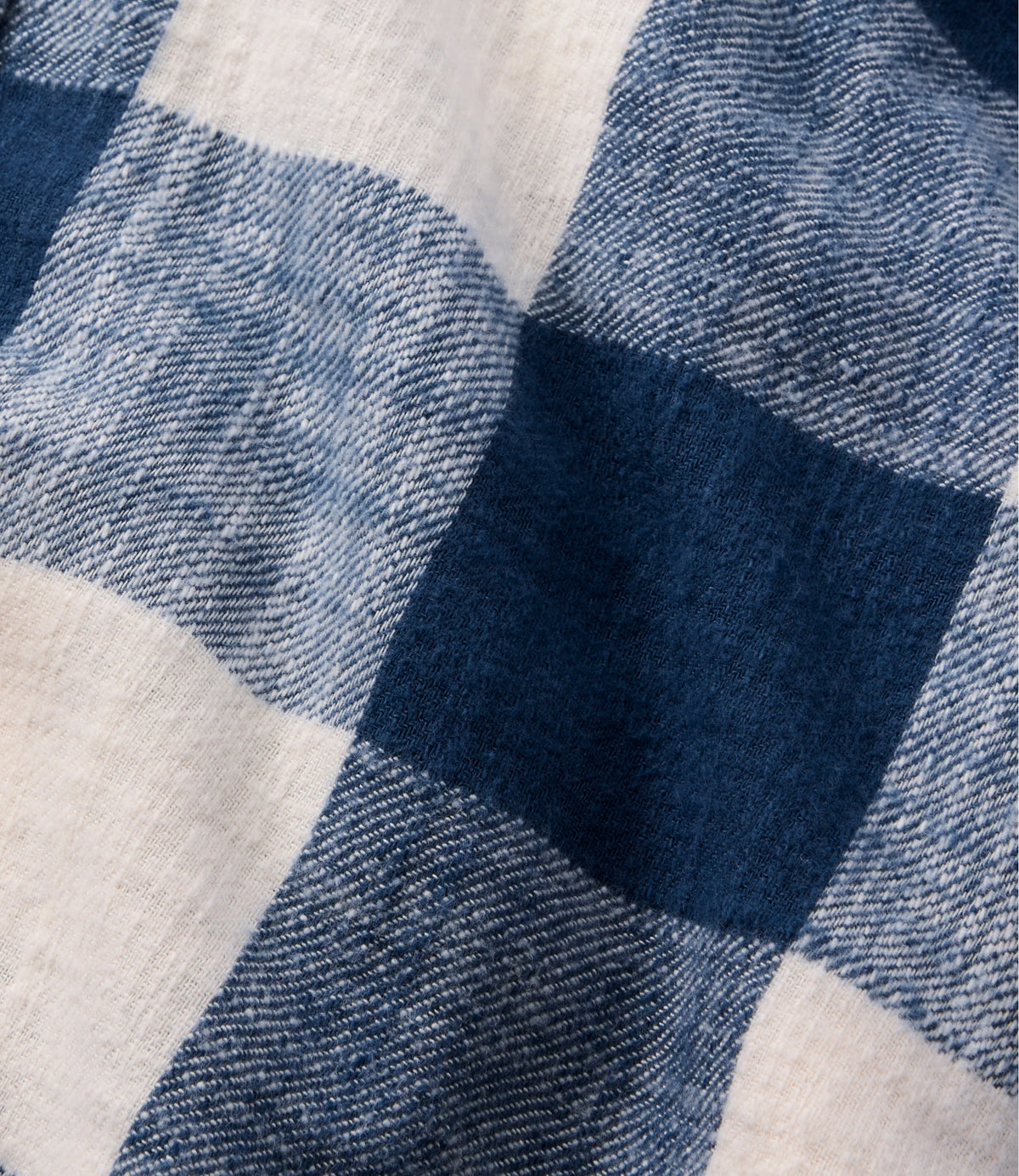 Women's Brushed Cotton Flannel Shirt - Natural