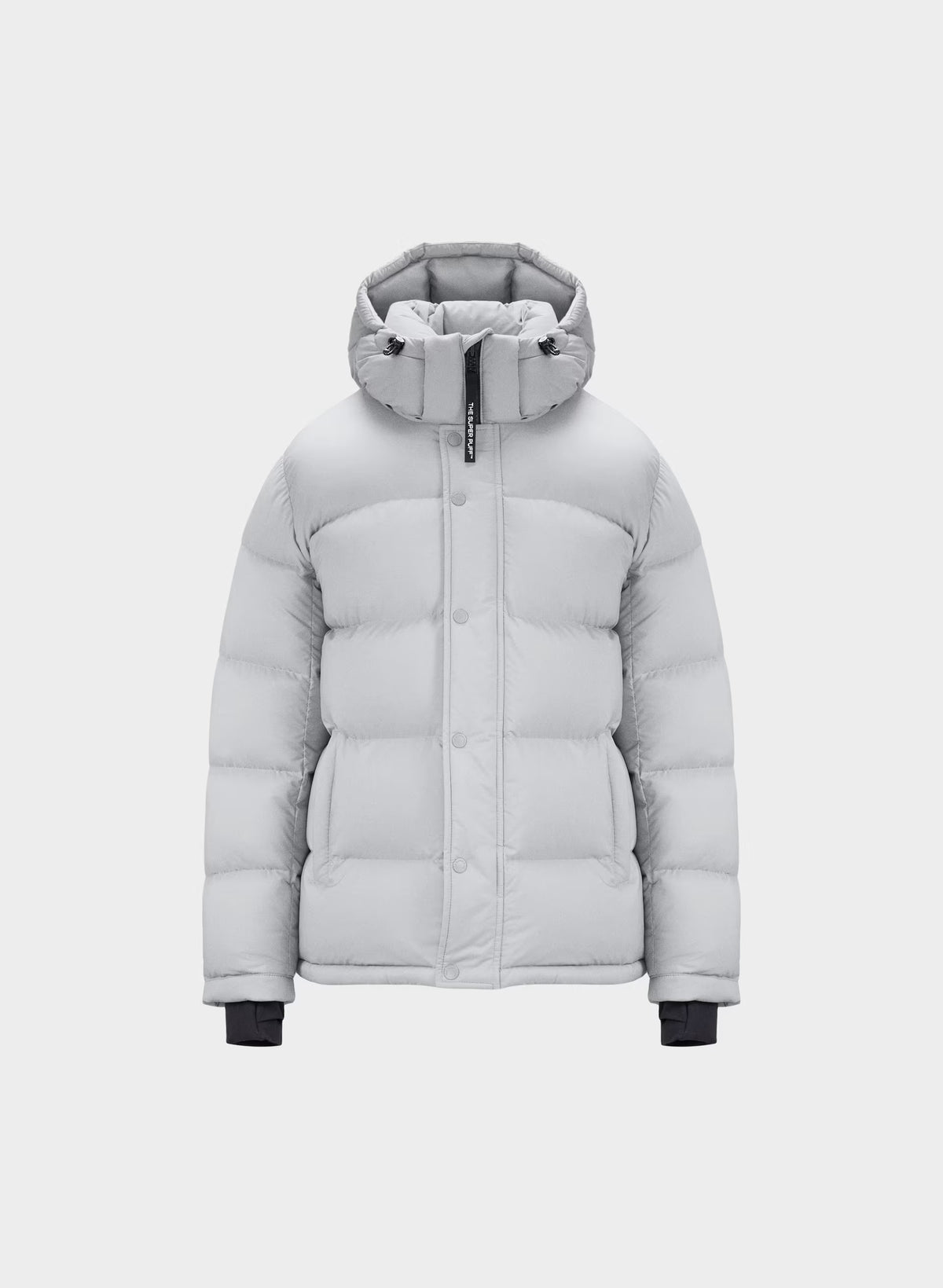 Long Down Puffer Jacket - Blue