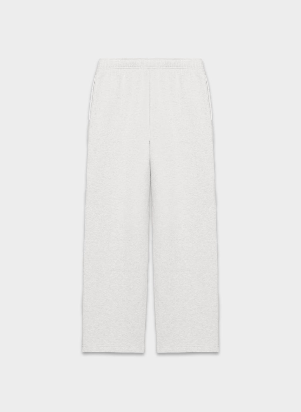 Straight-Leg Fleece Sweatpants - Yellow