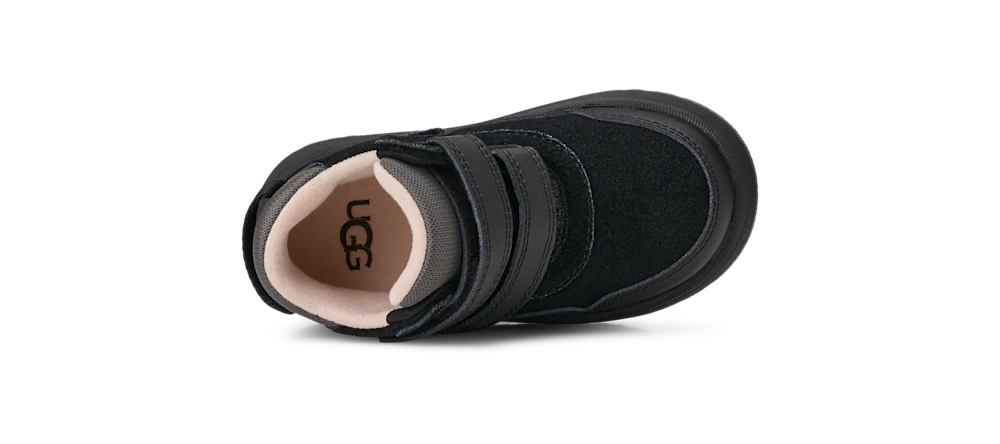 Toddler Leather And Suede Sneaker - Chestnut