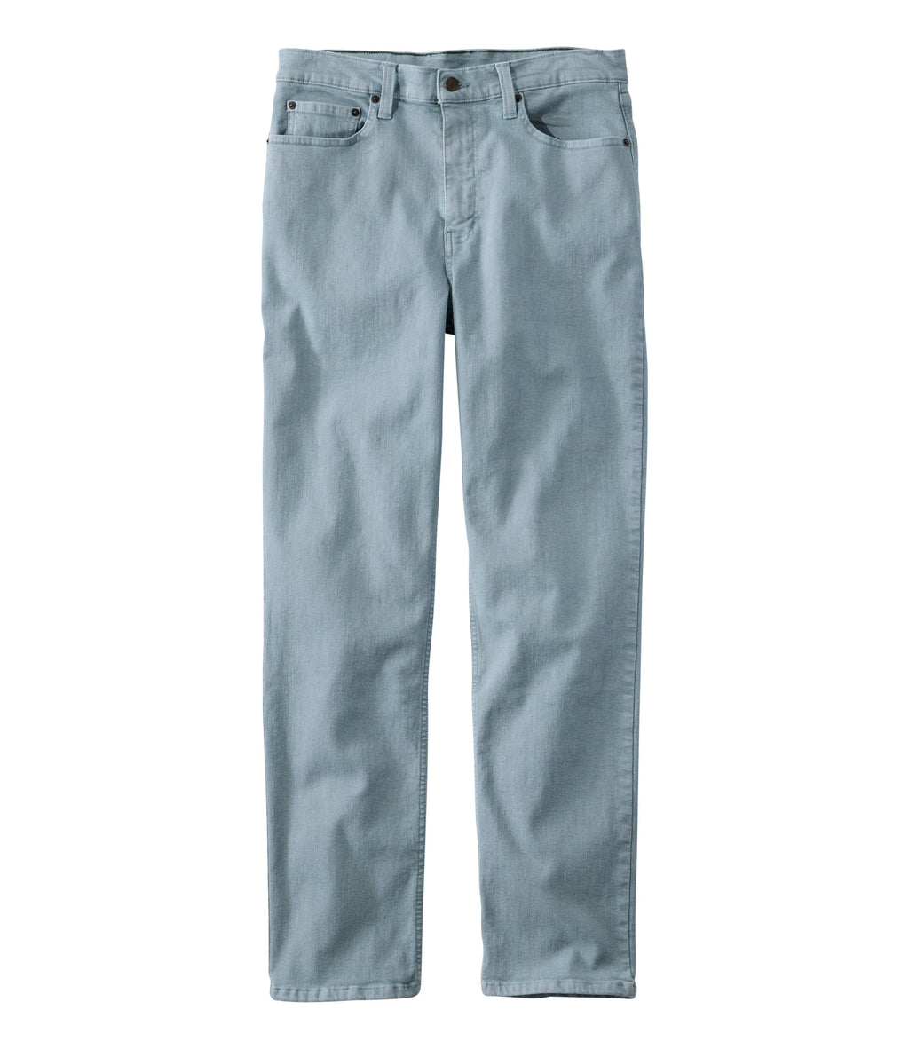 Men's Stretch Straight-Leg Jeans - Tan