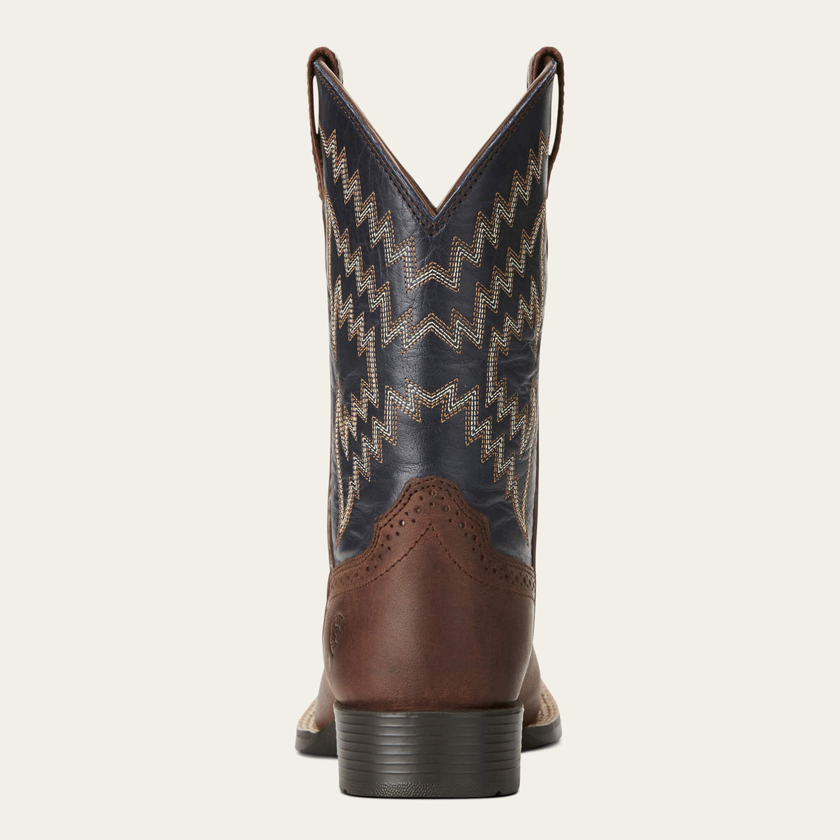 Kids' Leather Western Boots - Bear Black
