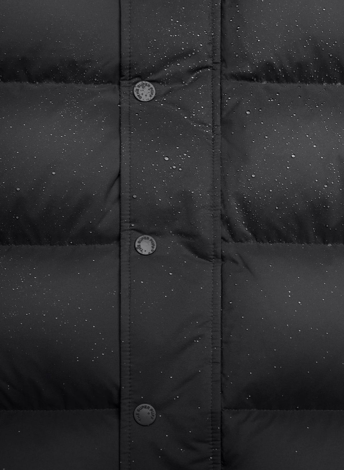 Short Down Puffer Jacket - Blue