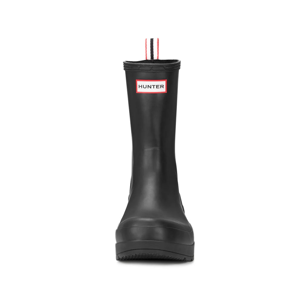Men's Mid-Calf Rubber Rain Boots - Black
