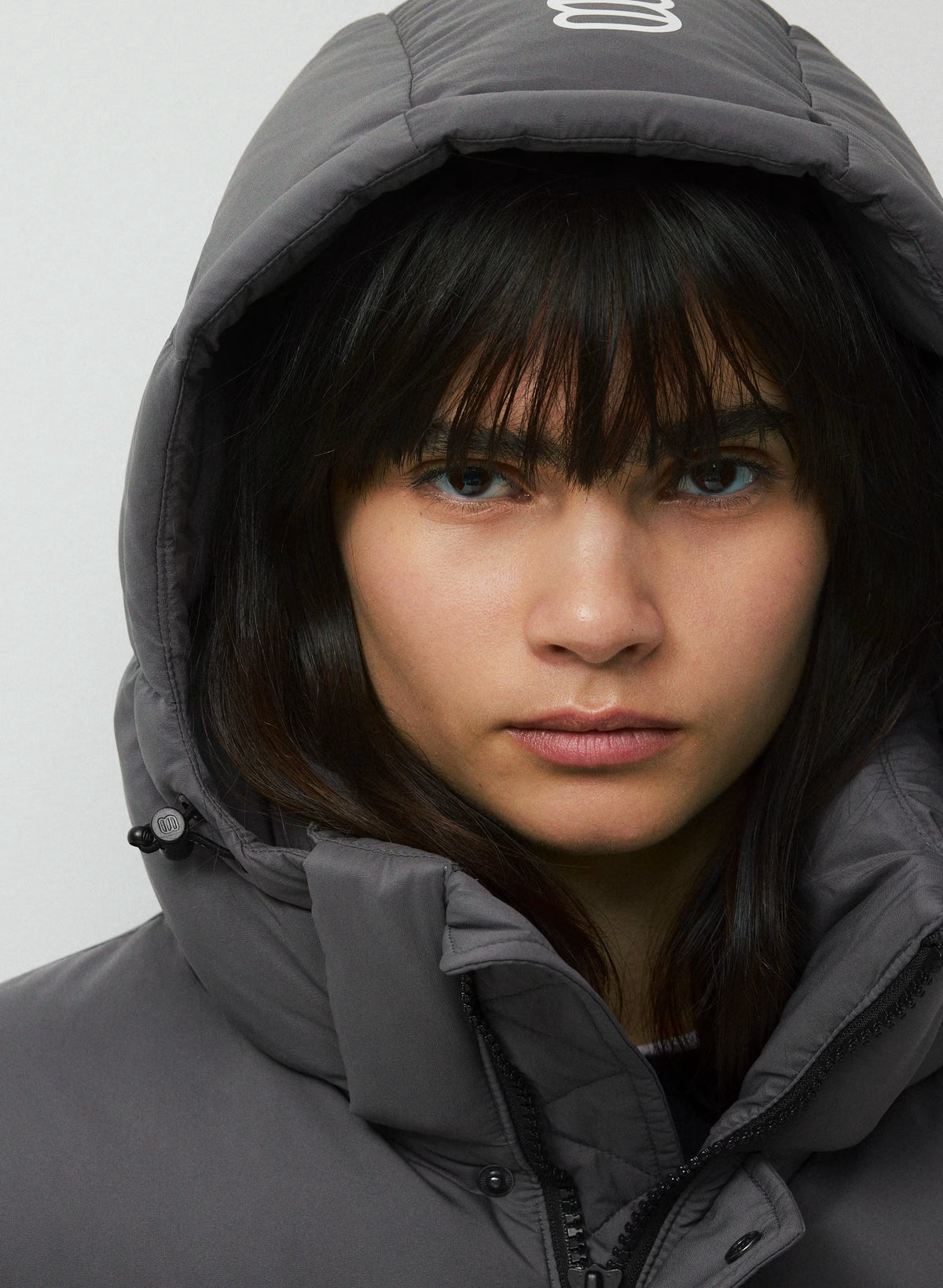 Long Down Puffer Jacket - Blue