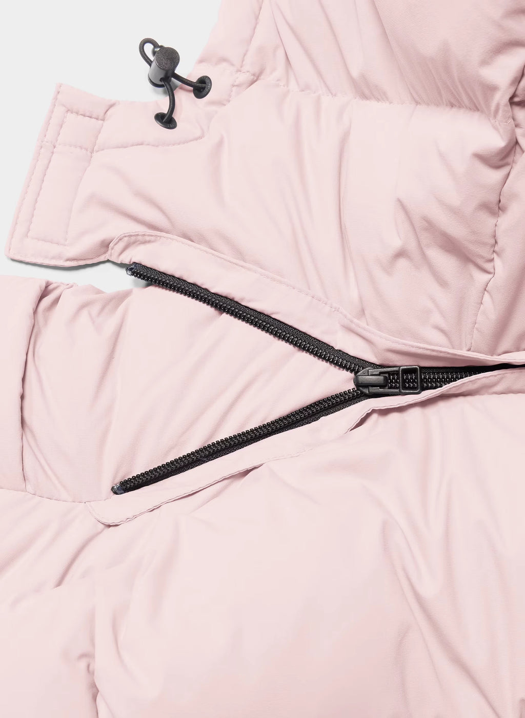 Long Down Puffer Jacket - Blue