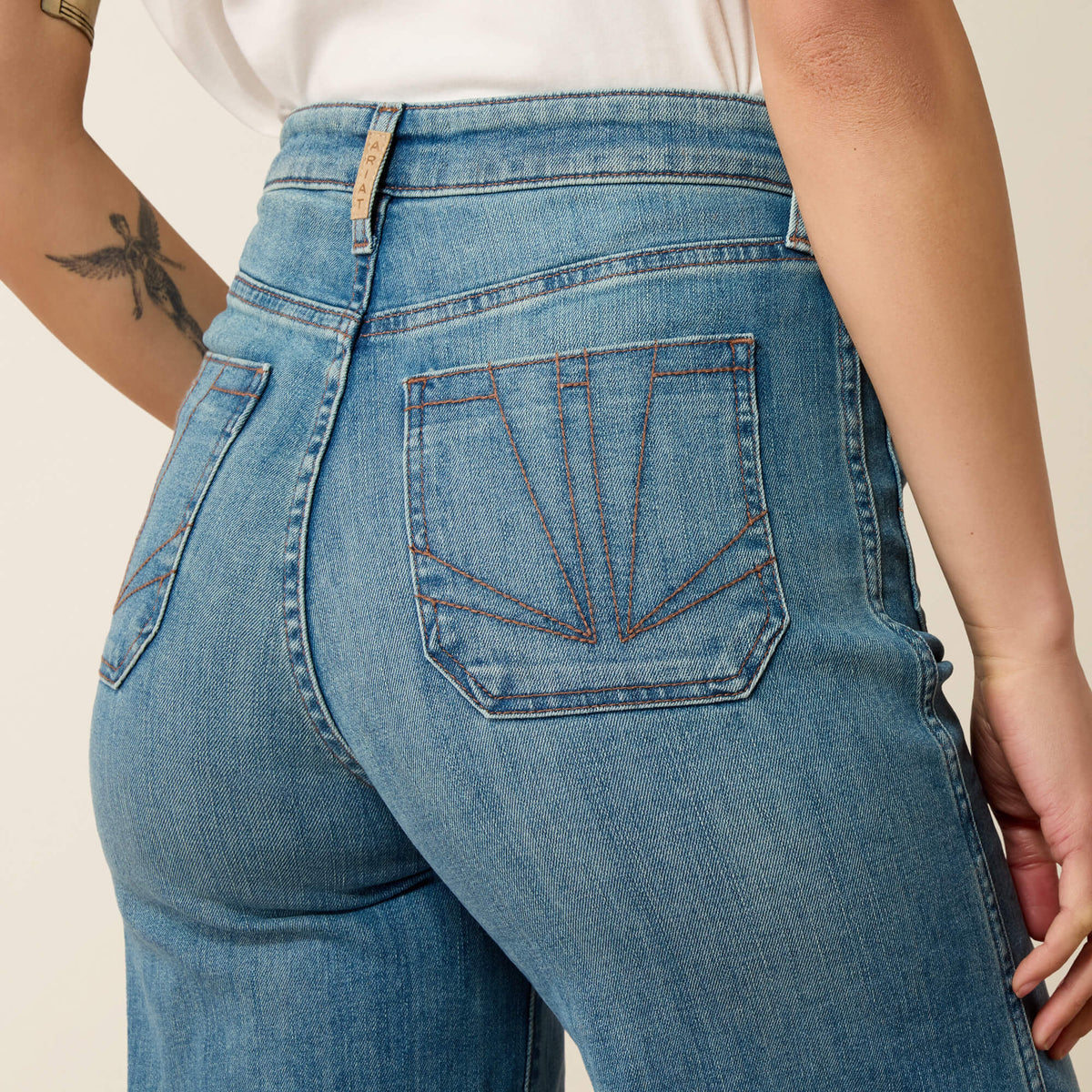 Women's Ultra High-Rise Wide-Leg Jeans - Blue