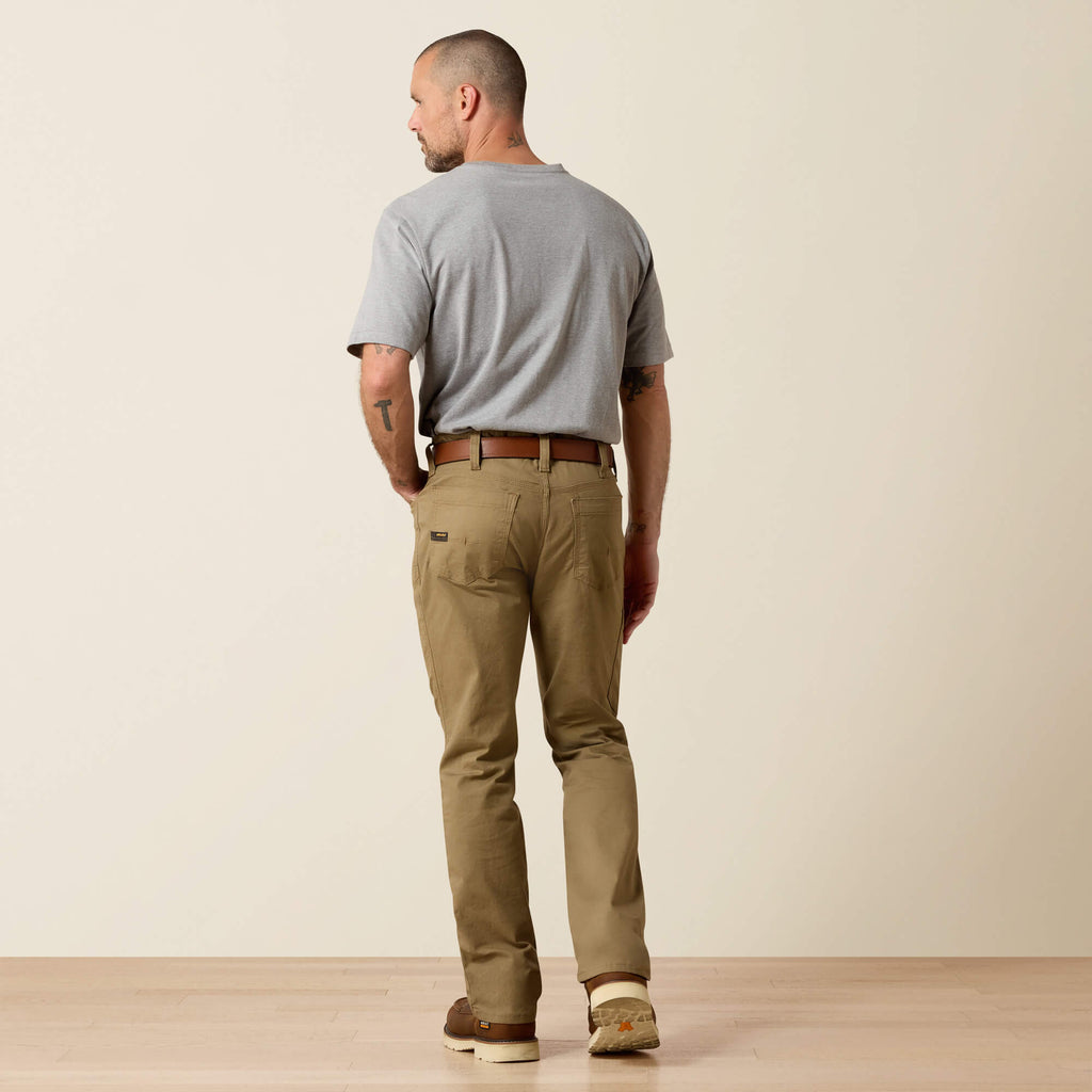 Men's Slim Stretch Canvas Work Pants - Gray
