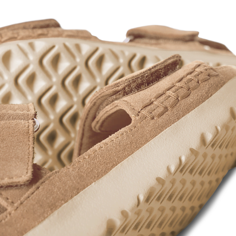 Kids' Adjustable Suede Sandal - Sand